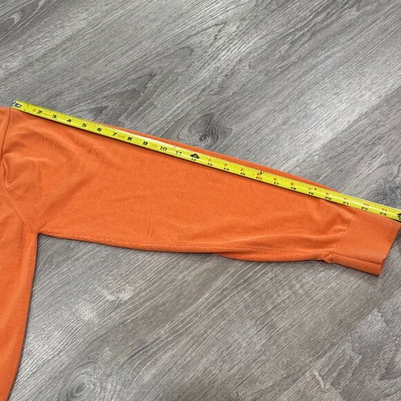 Orvis Signature collection Mens Orange sweater Size large - Picture 10 of 10
